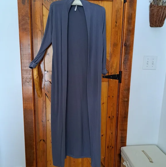 Maxi Length Open Cardigan - Picture 1 of 10